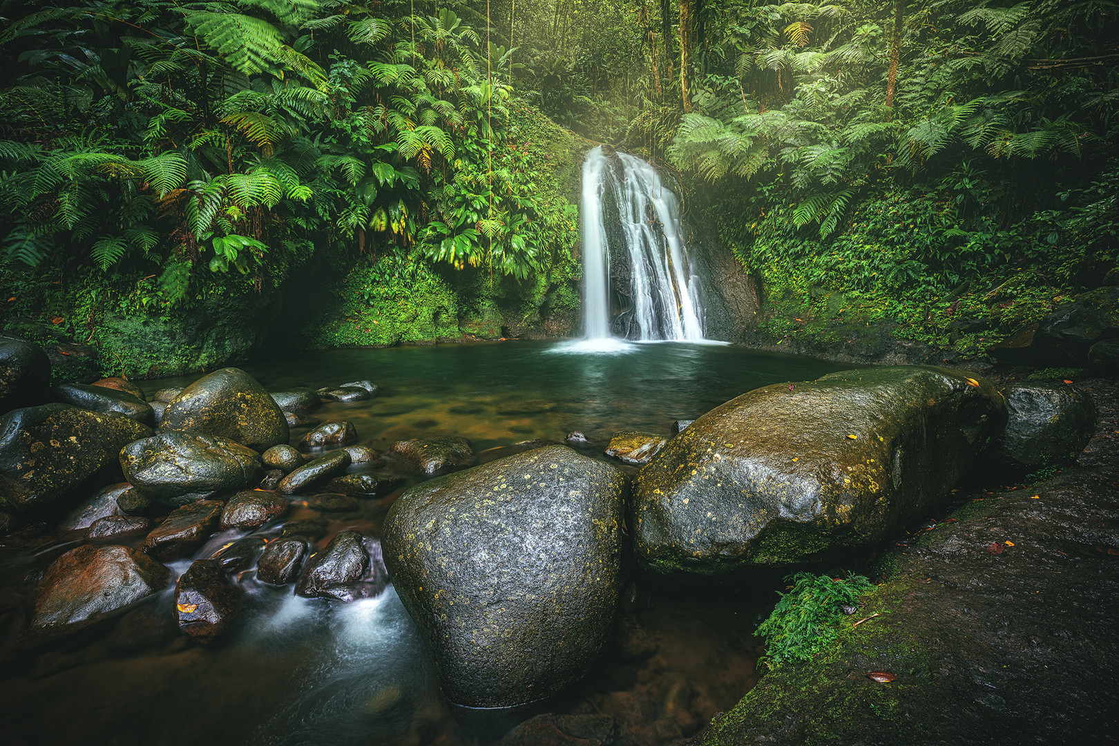 Guadeloupe - Cascade aux Ecrivisses