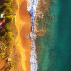 Guadeloupe - Plage de la Perle Aerial