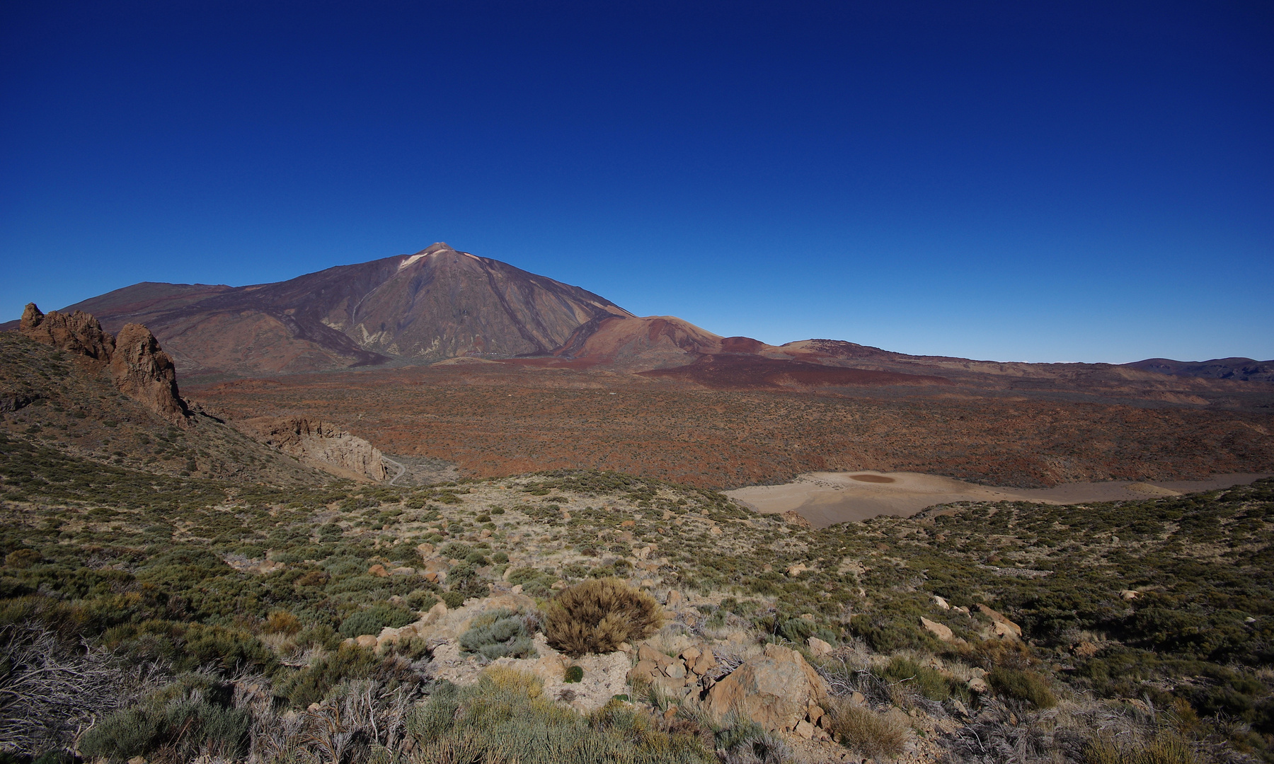 Guajara Pass Blick