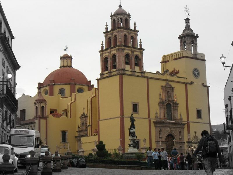 Guanajuato Church Main Square