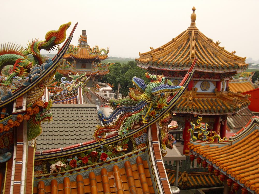 Guandu Temple in Danshui (Taiwan) von Nicole Reppenhagen 