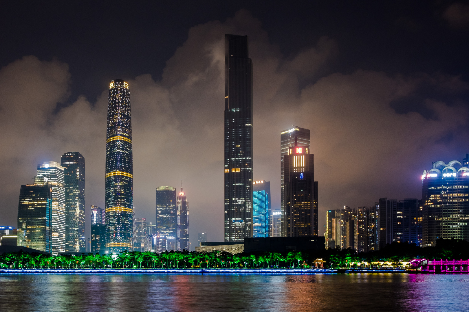 Guangzhou at night