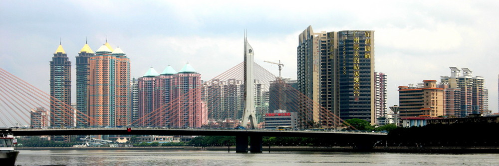 Guangzhou - Brückenansichten