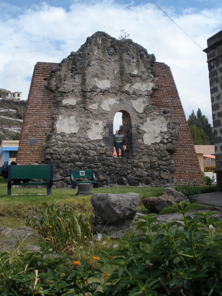 Guano Iglesia Antigua. ECUADOR