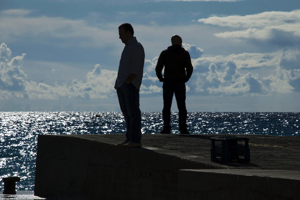 guardando il mare..