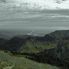 guardando la pianura del Piave dal Monte Grappa