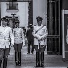 Guardia Presidencial en Palacio de la Moneda