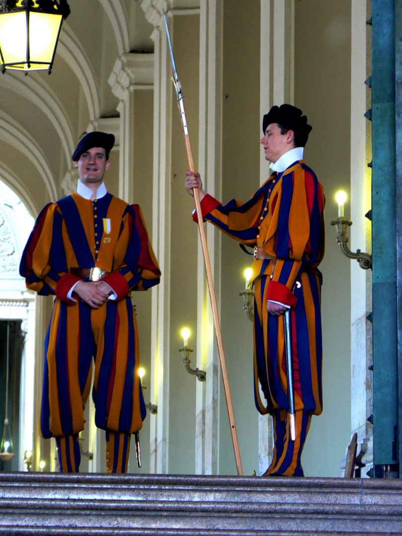 Guardia Svizzera Pontificia, Vaticano