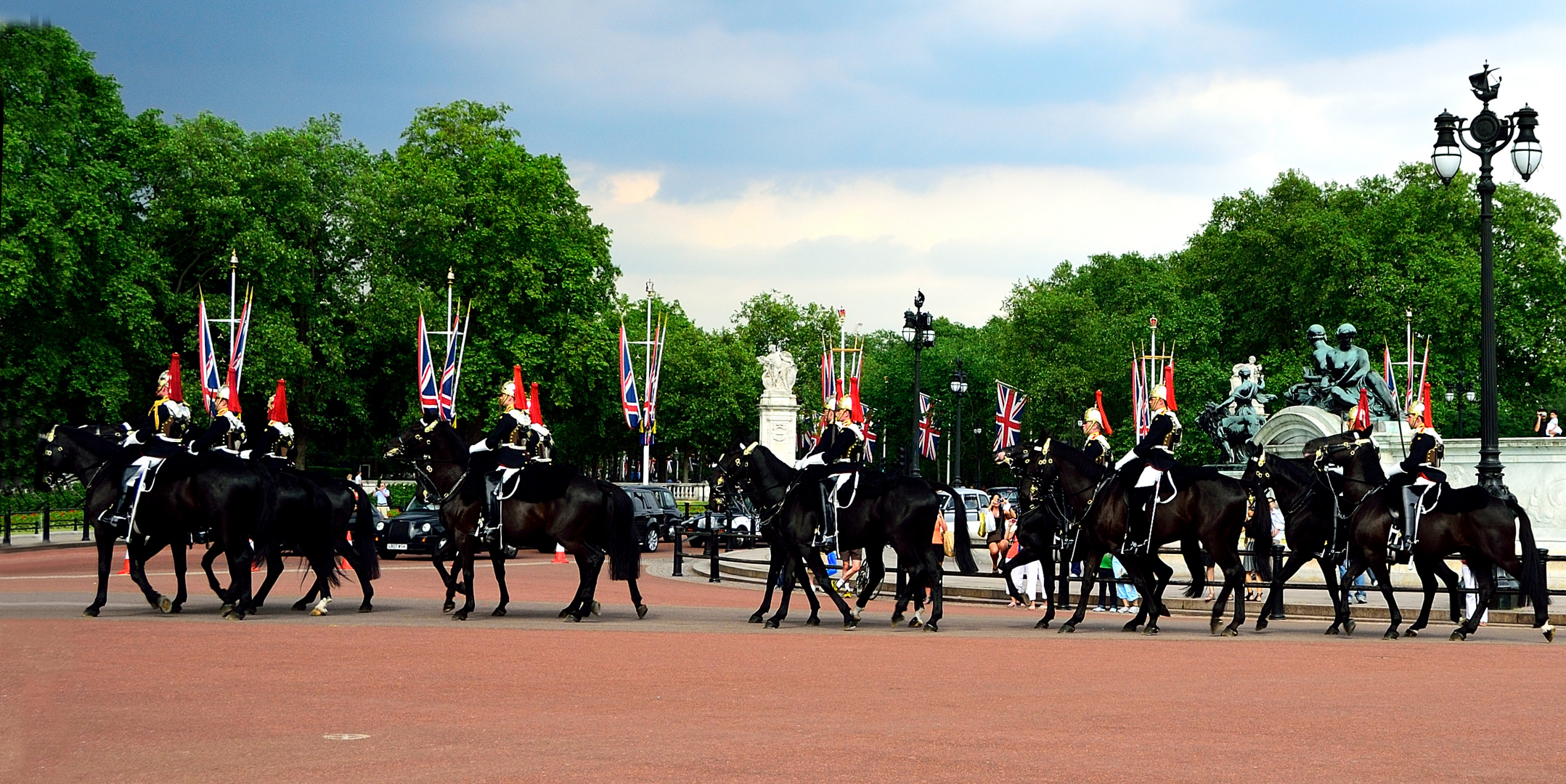 guardie della regina a cavallo