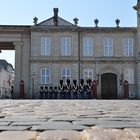 Guard´s exchange at Amalienborg Slot, Copenhagen, DK