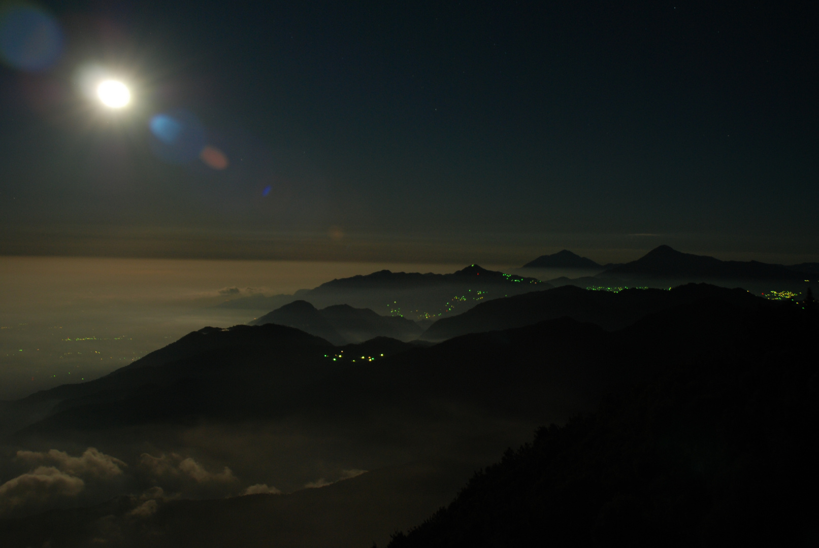 Guatemala, der Vulkan Santa Maria 3772m