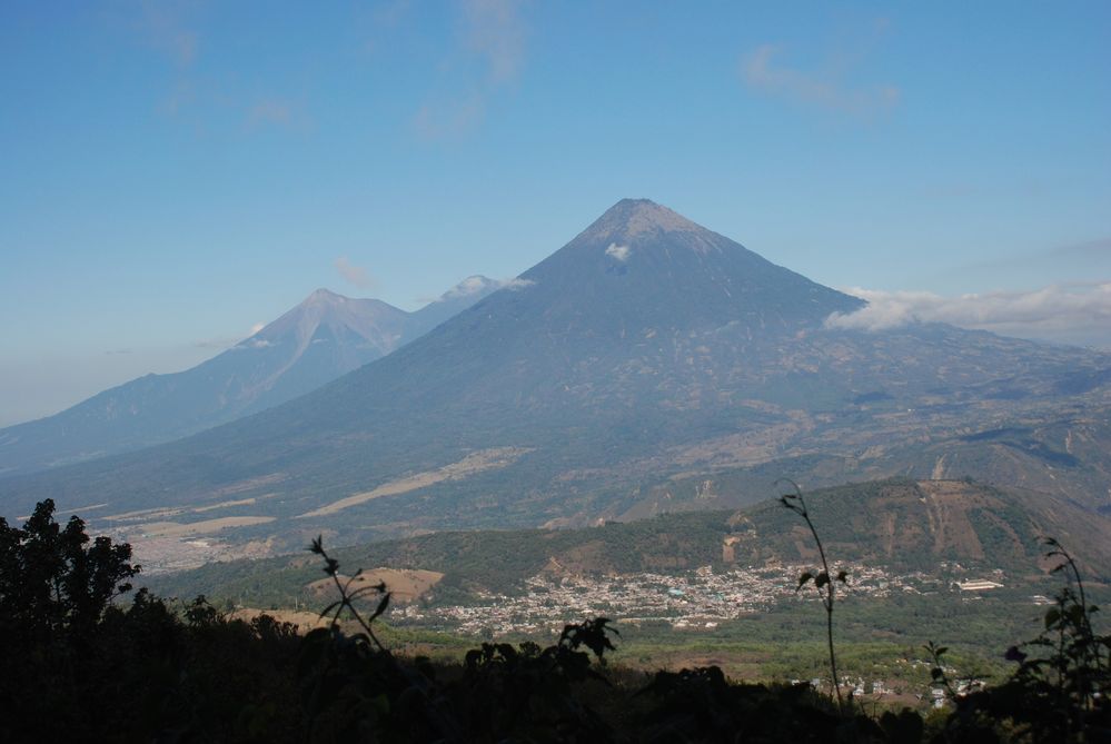 Guatemala, drei Vulkane