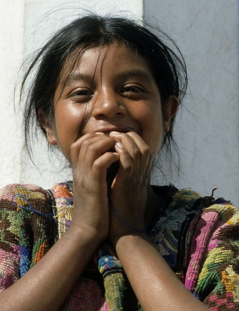Guatemala Mädchen 1988