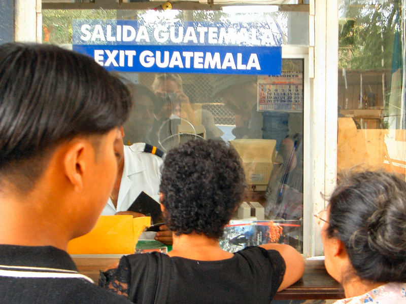 Guatemala to Belize "Crossing boarders"