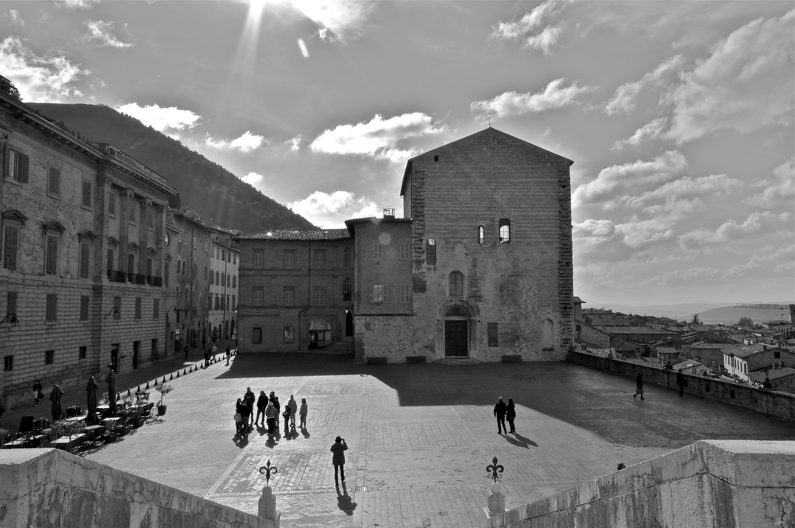 Gubbio in bianco e nero