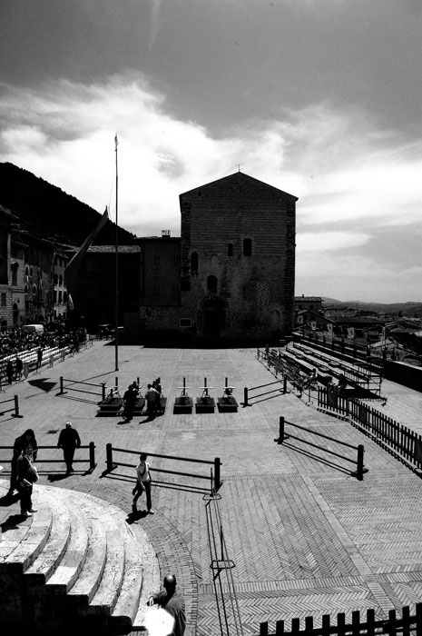 Gubbio Tiro con la balestra