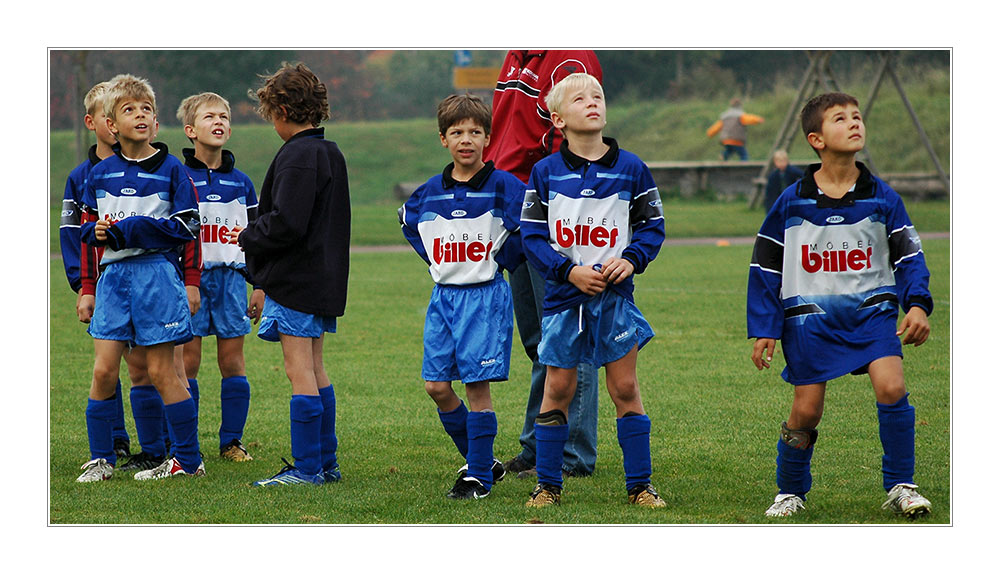 Guck mal da der Fußballgott...