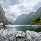 Gudvangen, Ursprung des Nærøyfjord