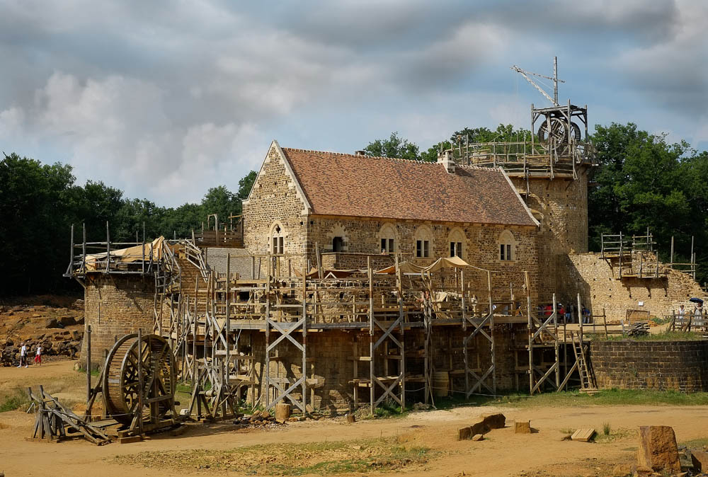 Guedelon - Burgenbaustelle