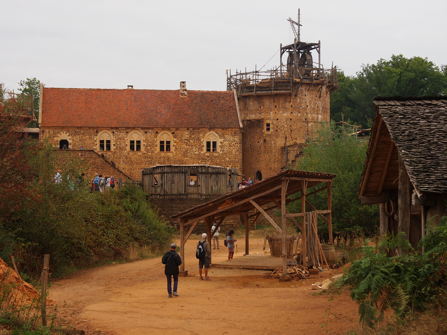 Guédelon - ils bâtissent un château fort - 6