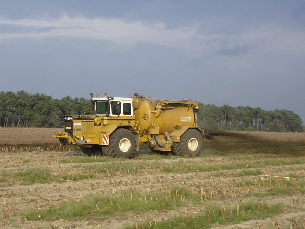 Gülledusche mit Terra-Gator