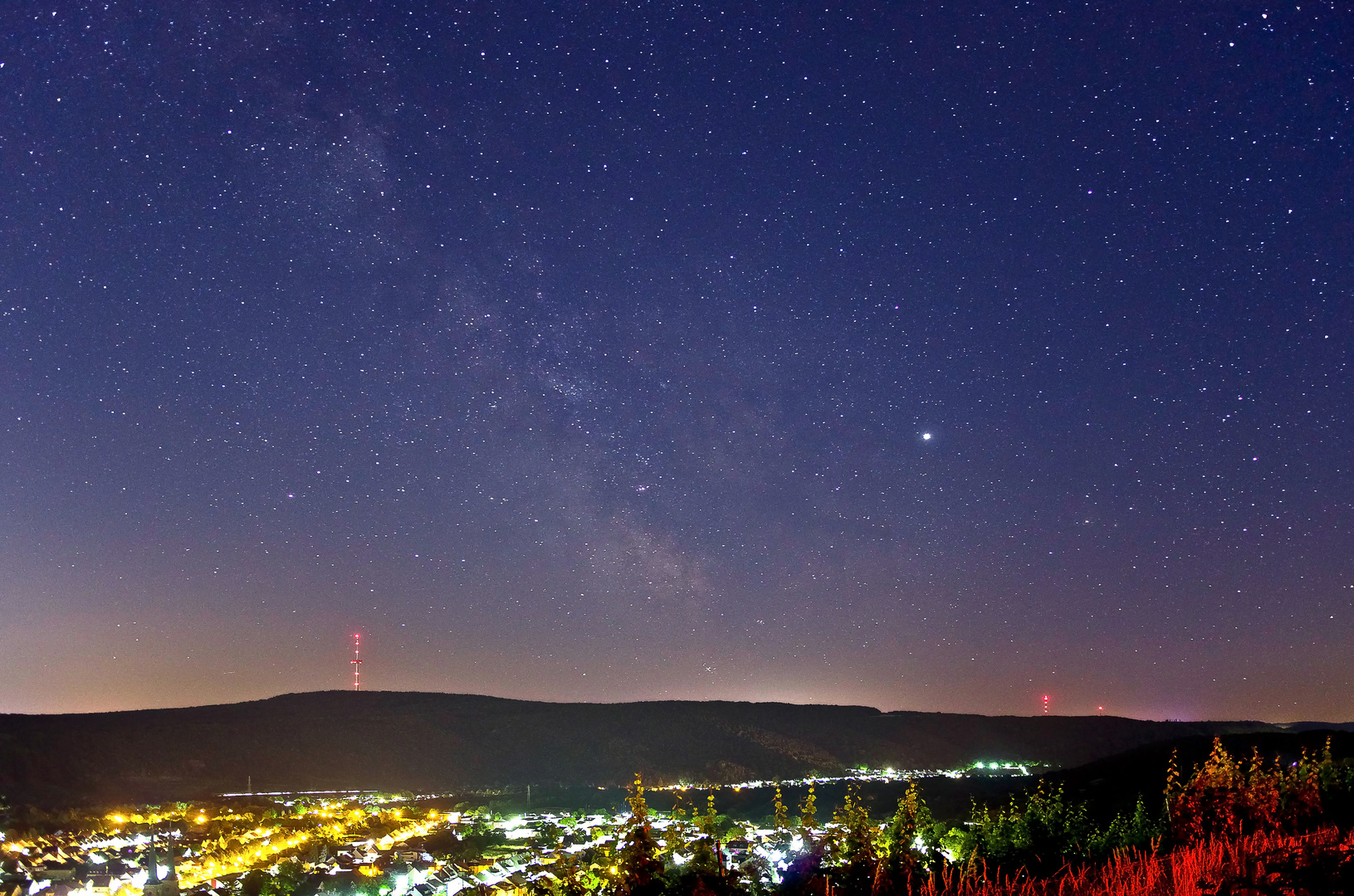 Güls, Mosel, Sternenhimmel