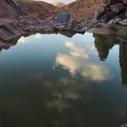 Guelta in der Bergwüste des Südsinai