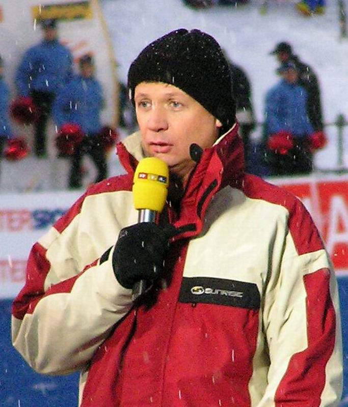 Günther Jauch in Oberstdorf