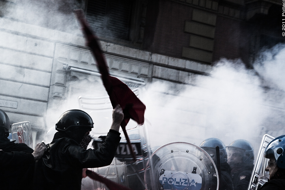 Guerriglia urbana nel centro di Palermo _ 12