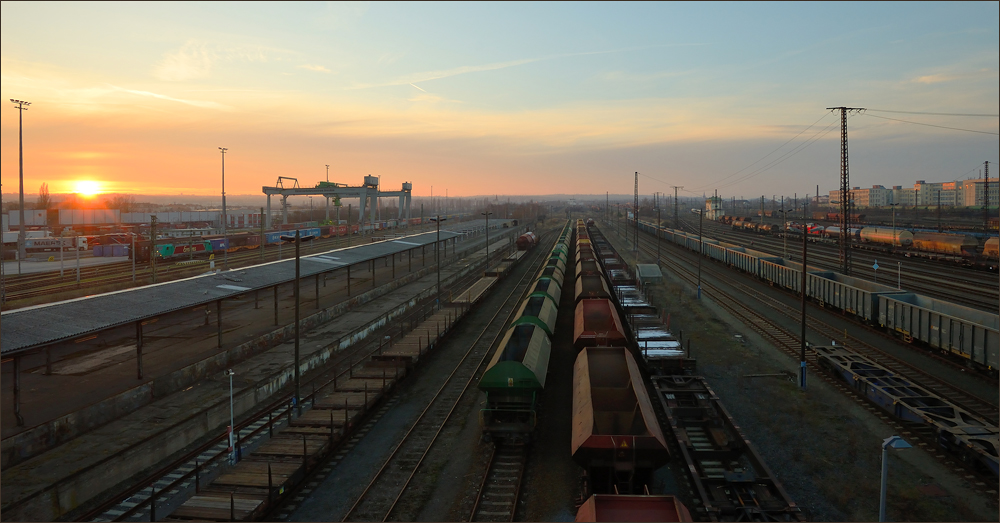 Güterbahnhof Dresden Friedrichstadt ....,