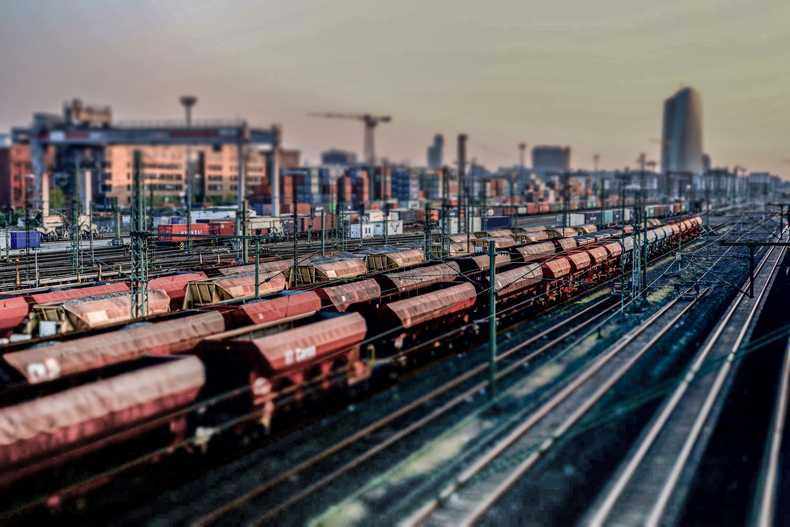 Güterbahnhof Frankfurt Miniatur