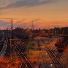 Güterbahnhof HDR miniaturisiert