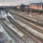 Güterbahnhof im Abendlicht.......