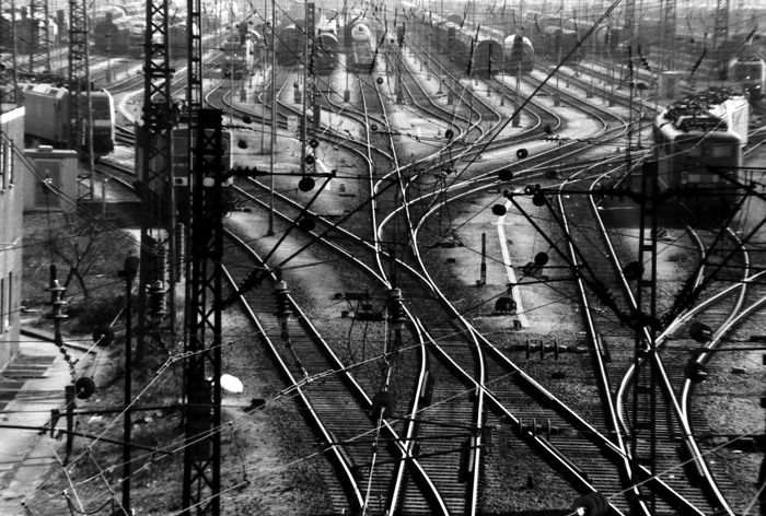 Güterbahnhof in Mannheim