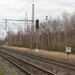 Gütergleise am Ruderalpark Frintrop