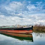 Gütermotorschiff „Calbe“ auf den Mittellandkanal 