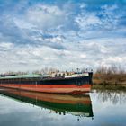 Gütermotorschiff „Calbe“ auf den Mittellandkanal 