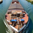 Gütermotorschiff „Labe 13“ auf den Mittellandkanal in Haldensleben