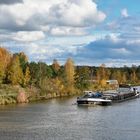 Gütermotorschiff „Likedeeler“ auf den Mittellandkanal 