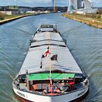 Gütermotorschiff „Pardus“ auf den Mittellandkanal