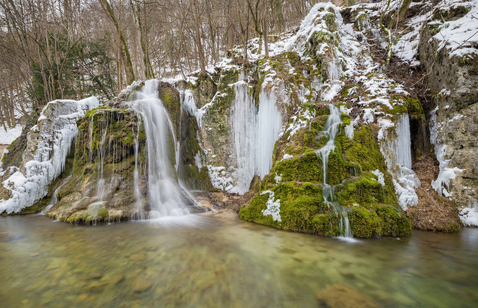 Gütersteiner Wasserfall.