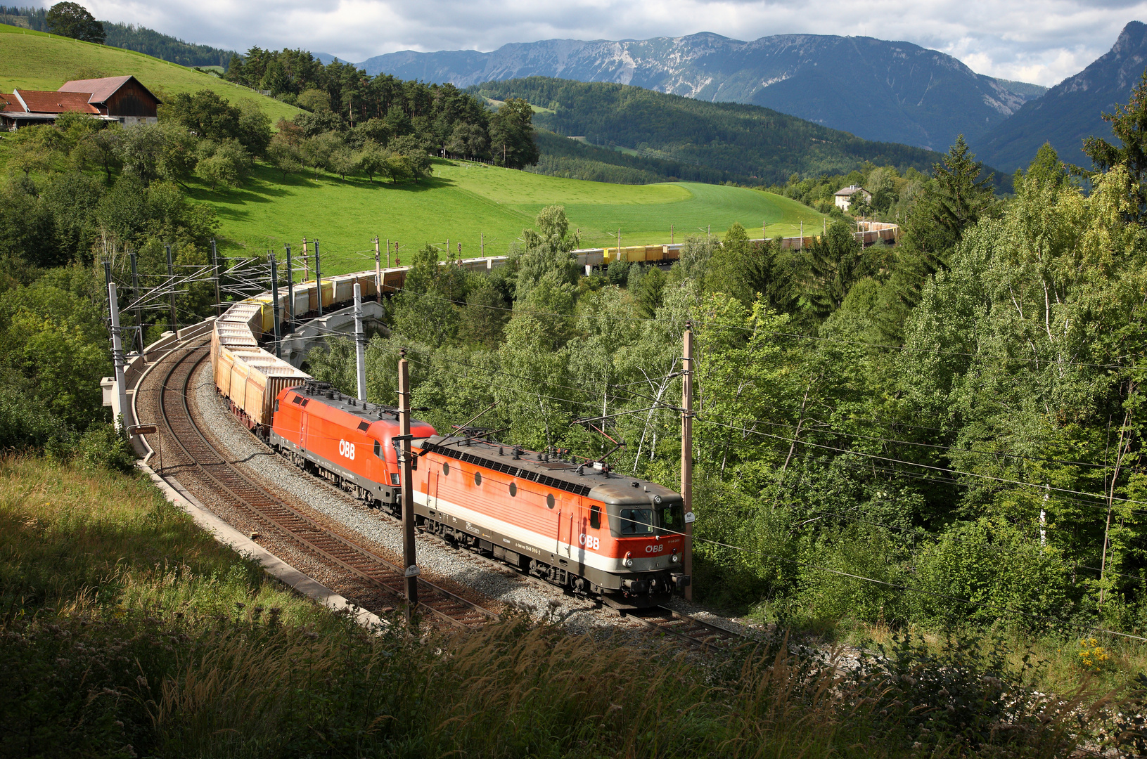 'Gütertransport am Semmering'