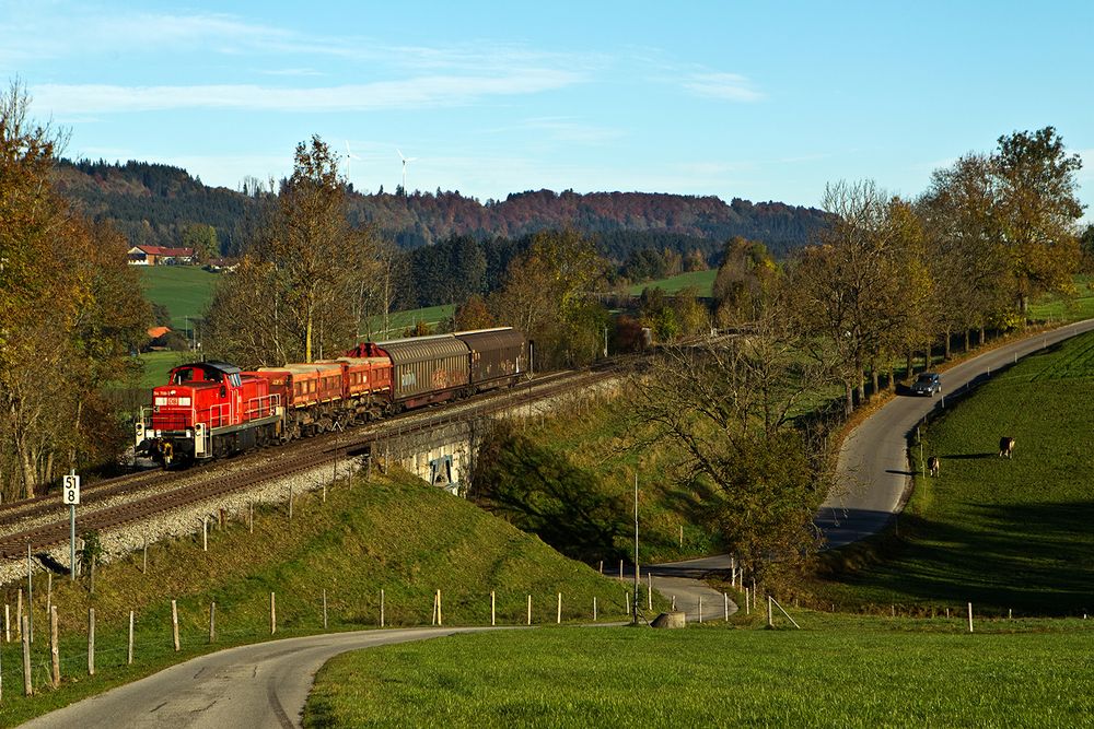 Güterverkehr auf der Allgäubahn