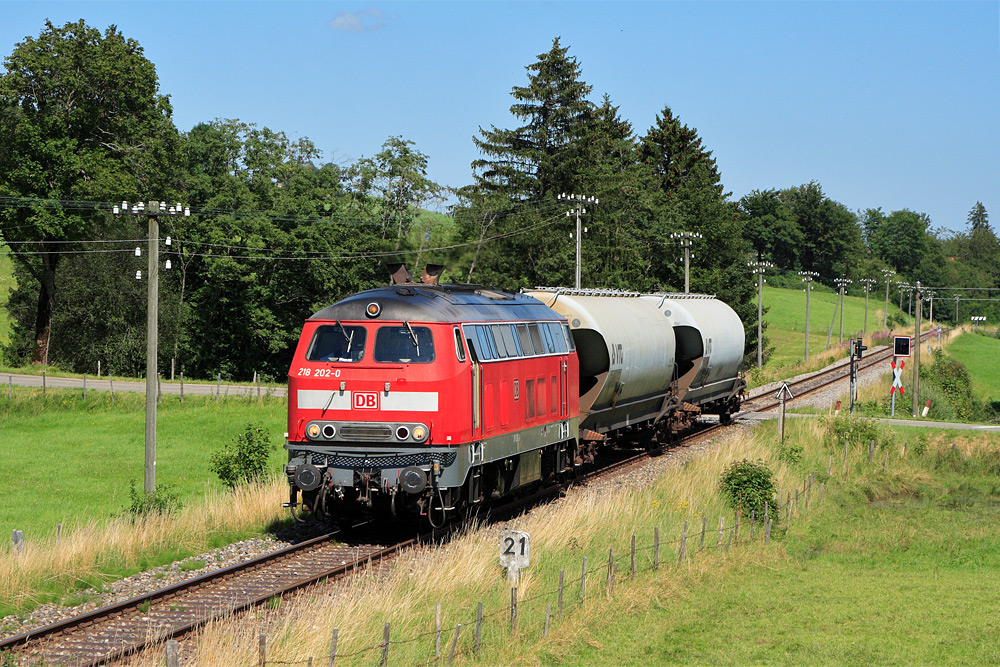 Güterverkehr auf der Außerfernbahn