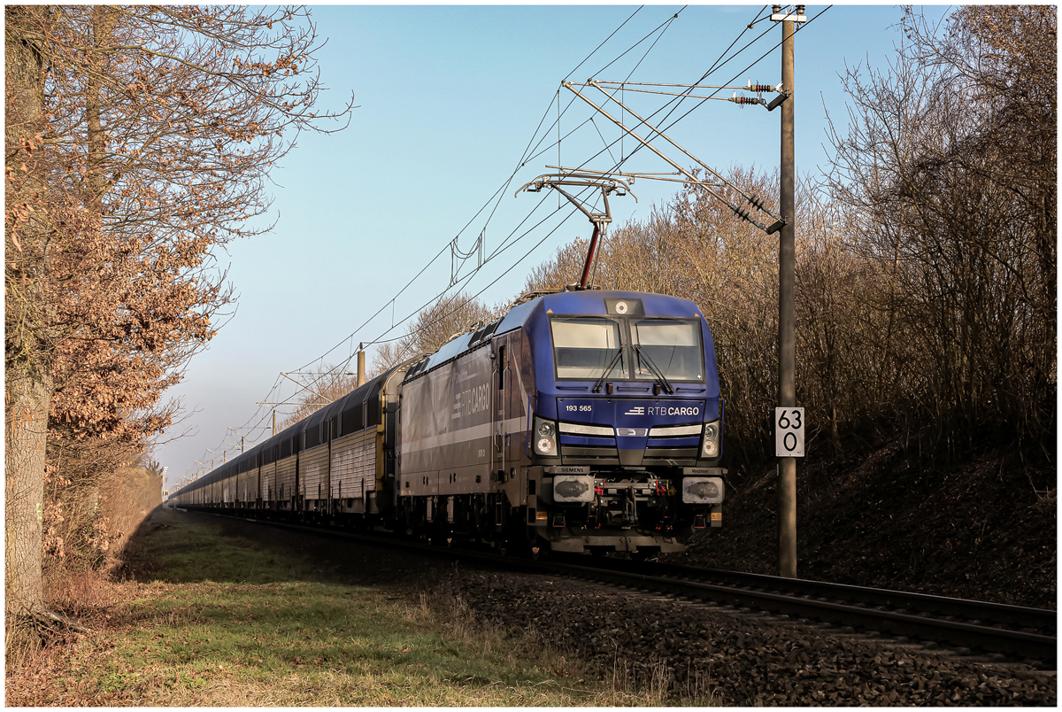 Güterverkehr auf der Donautalbahn 