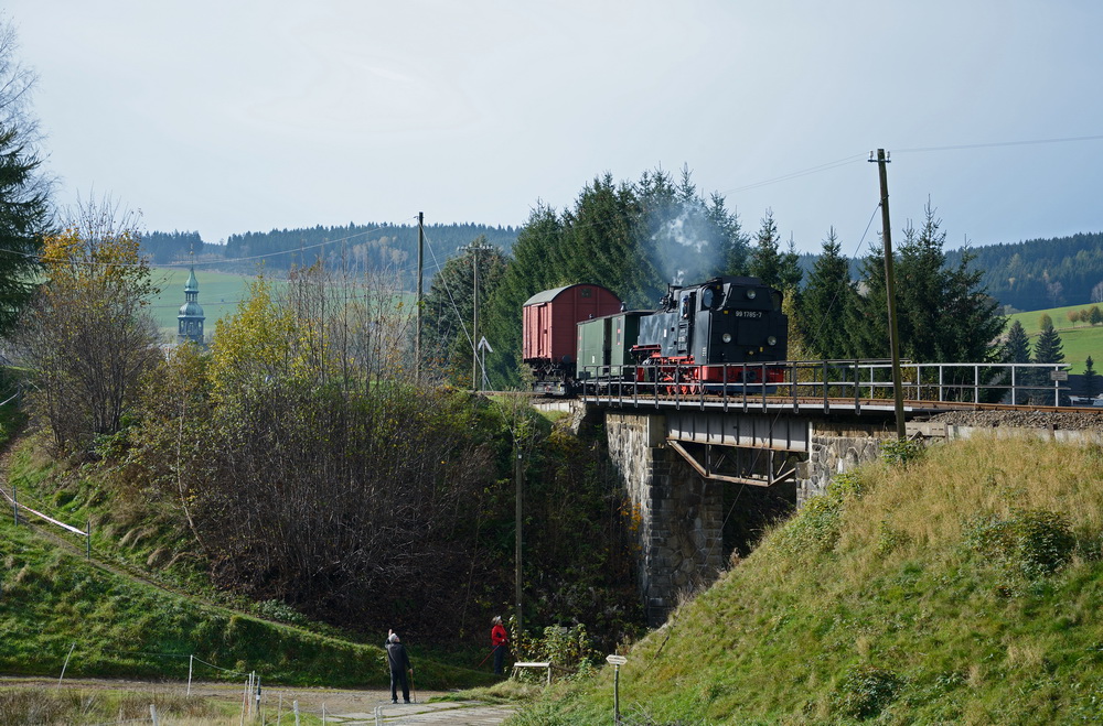 Güterverkehr auf der Fichtelbergbahn