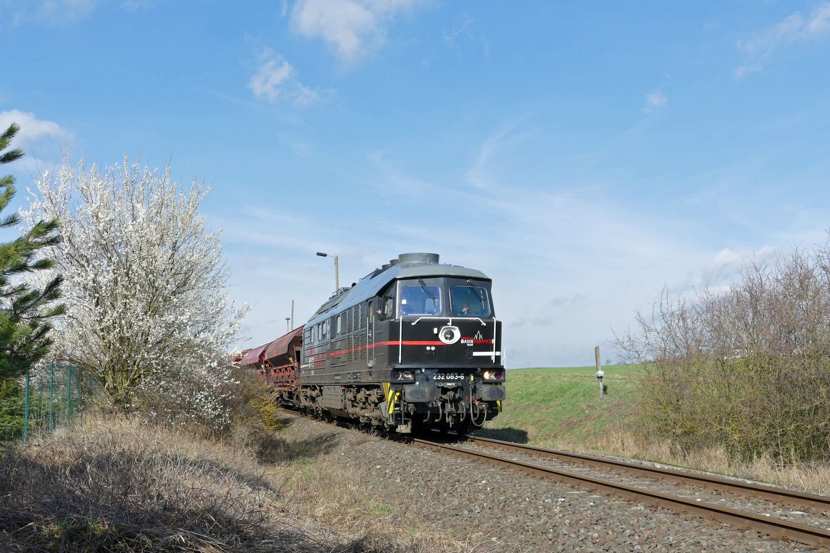 Güterverkehr auf der Pfefferminzbahn