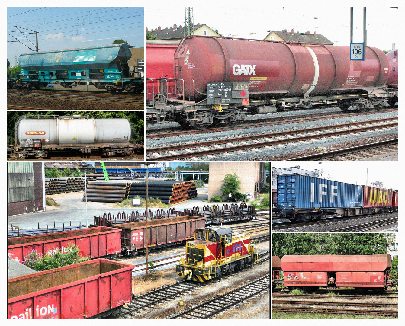 Güterverkehr bei der Bahn