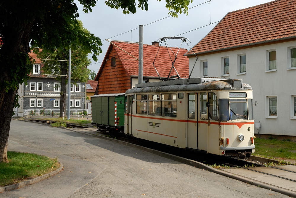 Güterverkehr bei der Thüringer Waldbahn