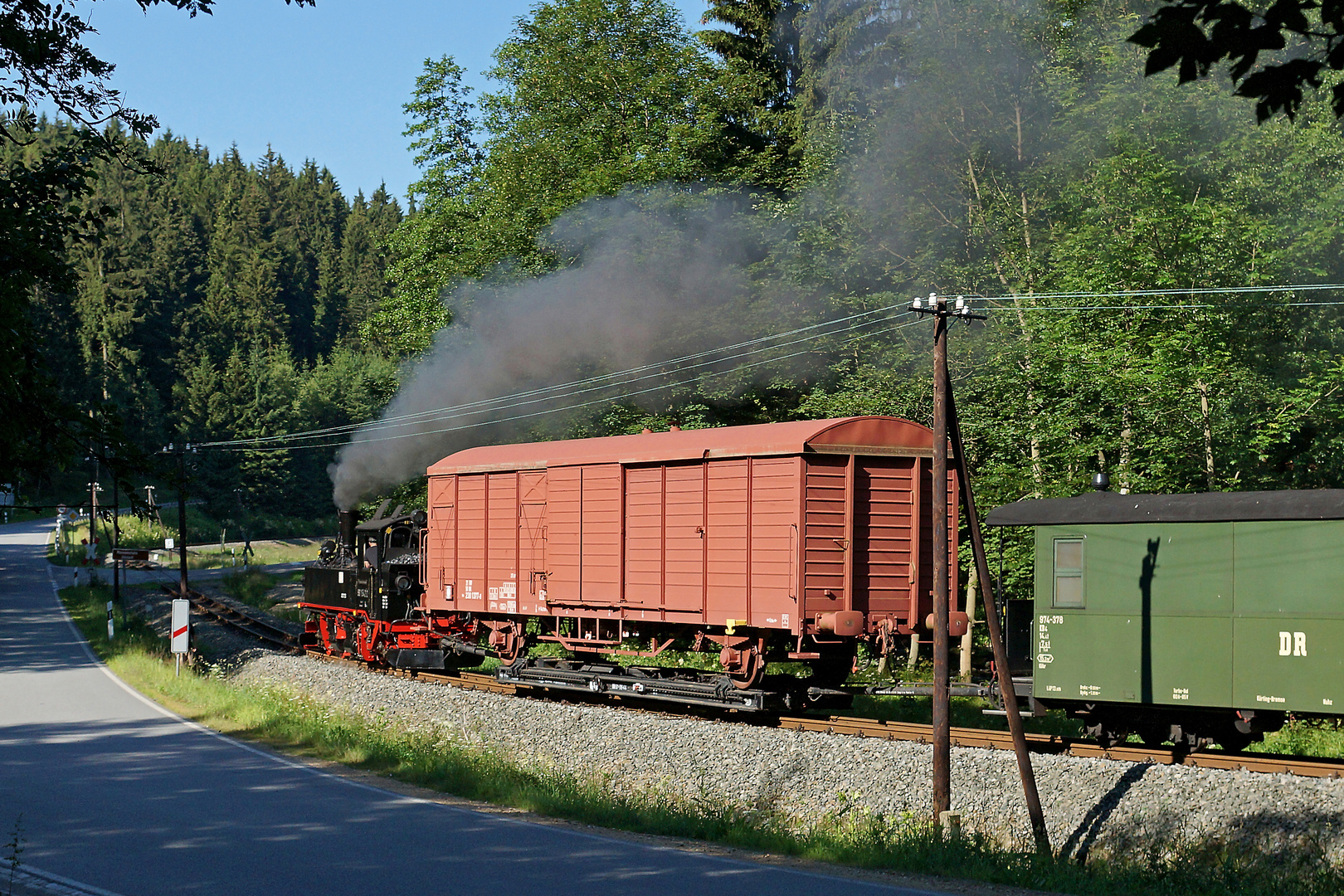 Güterverkehr im Preßnitztal